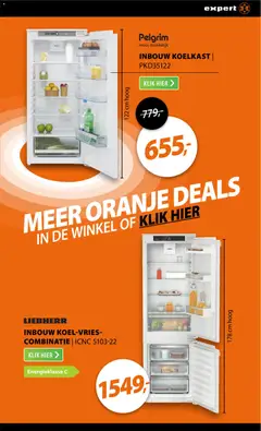 Expert folder - Voorbeeld van een folder van Expert, geldig van 23.03.2026 | Pagina: 19 | Producten: Koelkast