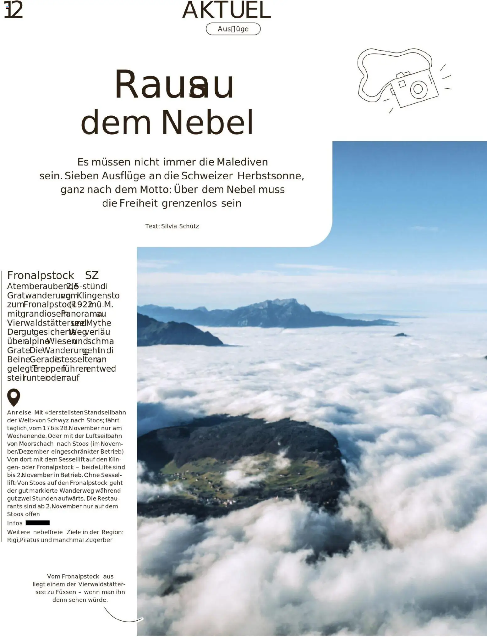 Migros Migros-Magazin-44-2025-d-AA – gültig ab 27.10.2025 | Seite: 12 | Produkte: Sessel, Sehen