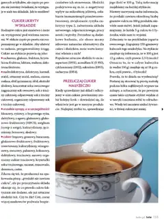 Pogląd oferty "CUKIER UKRYTY W SKŁADZIE, Rodzajów cukru jest mnóstwo i może on występować pod wieloma nazwami. W efekcie często po prostu nie rozpoznajemy go w składzie. Aby ułatwić to zadanie, przygotowaliśmy ściągę." - ważna od 01.01.2026 | Strona: 133