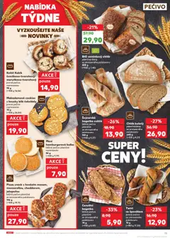 Kaufland leták - Praha 4 od 23.07.2025 | Strana: 11 | Produkty: Pizza, Cookies, Hamburgerová bulka, Jalapeňos