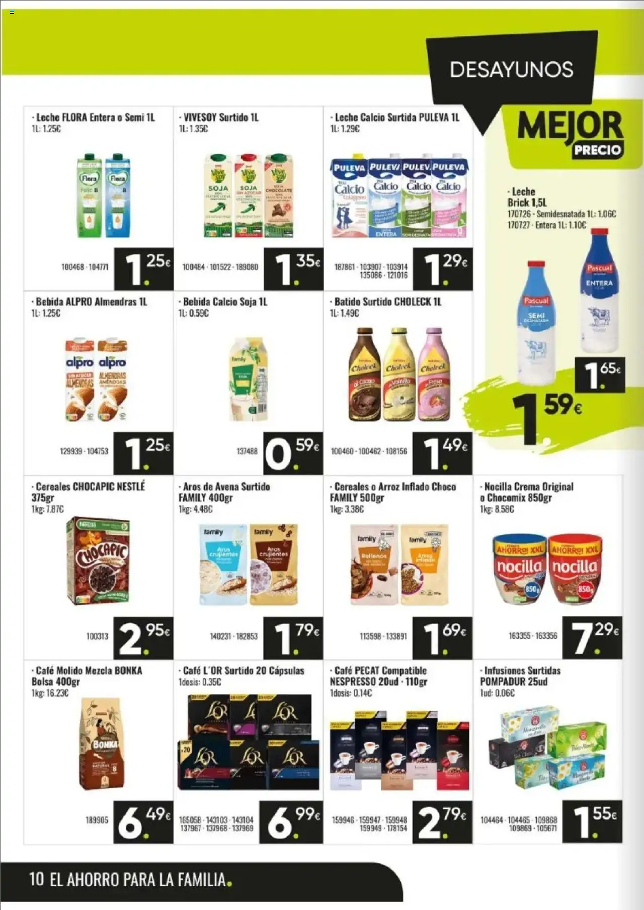 Family Cash folleto │ válido desde el 06.10.2025 | Página: 9 | Productos: Café, Café molido, Cereales, Crema