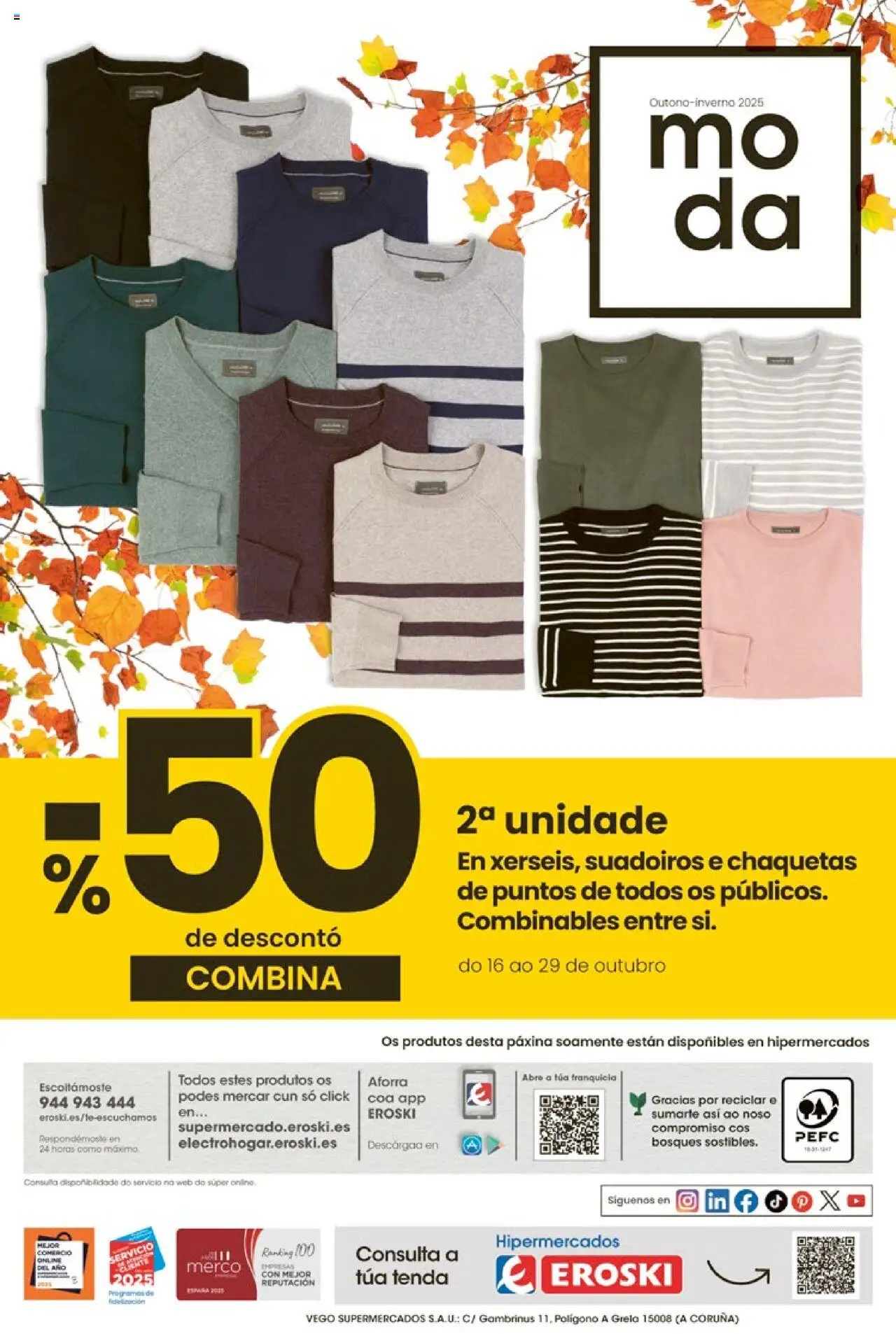 Eroski - Oh Qué estilazo │ válido desde el 16.10.2025 | Página: 8