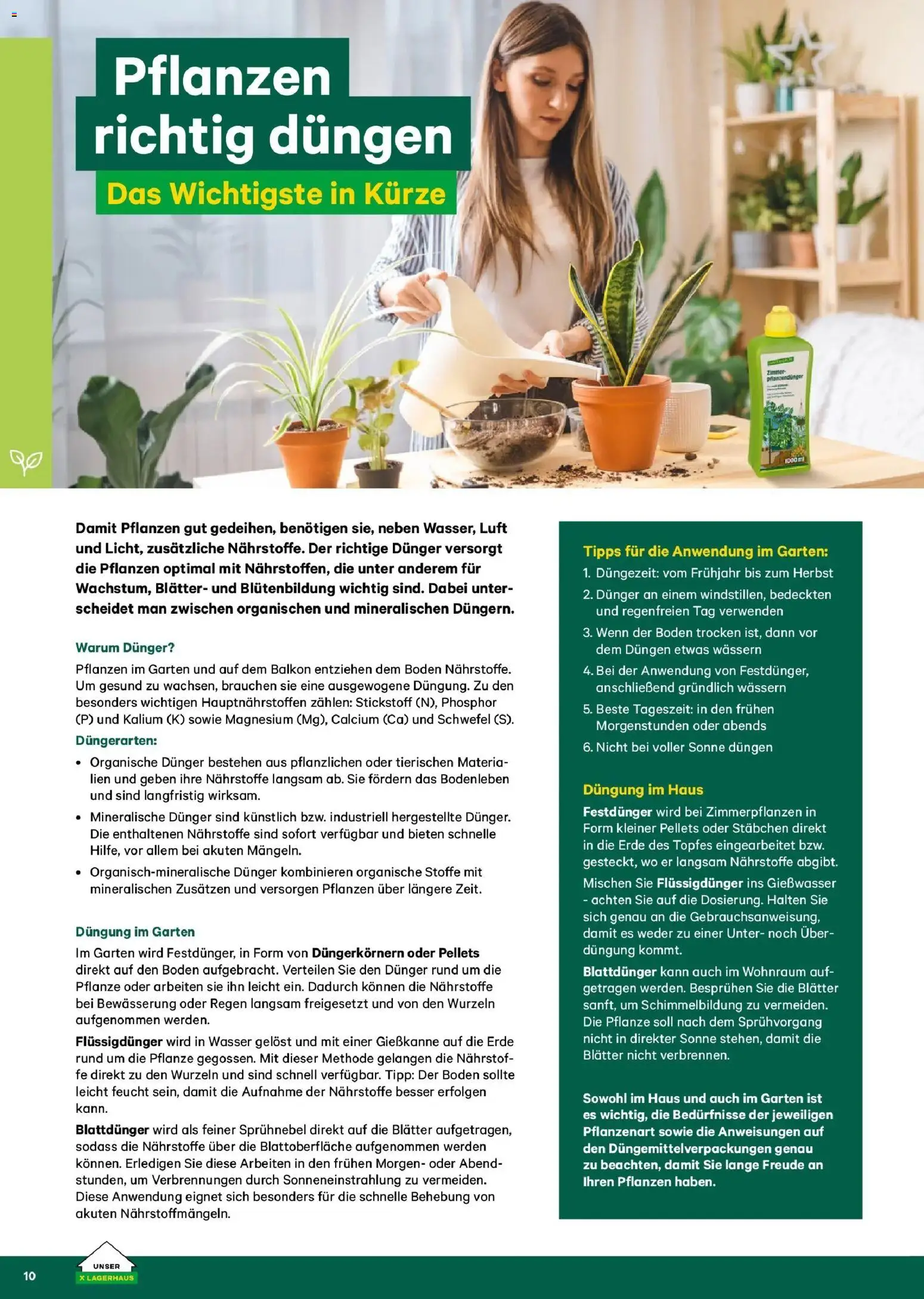 Lagerhaus Garten & Freizeit Katalog 2026 - Wien, Innsbruck gültig ab 01.03.2026 | Seite: 10 | Produkte: Wasser