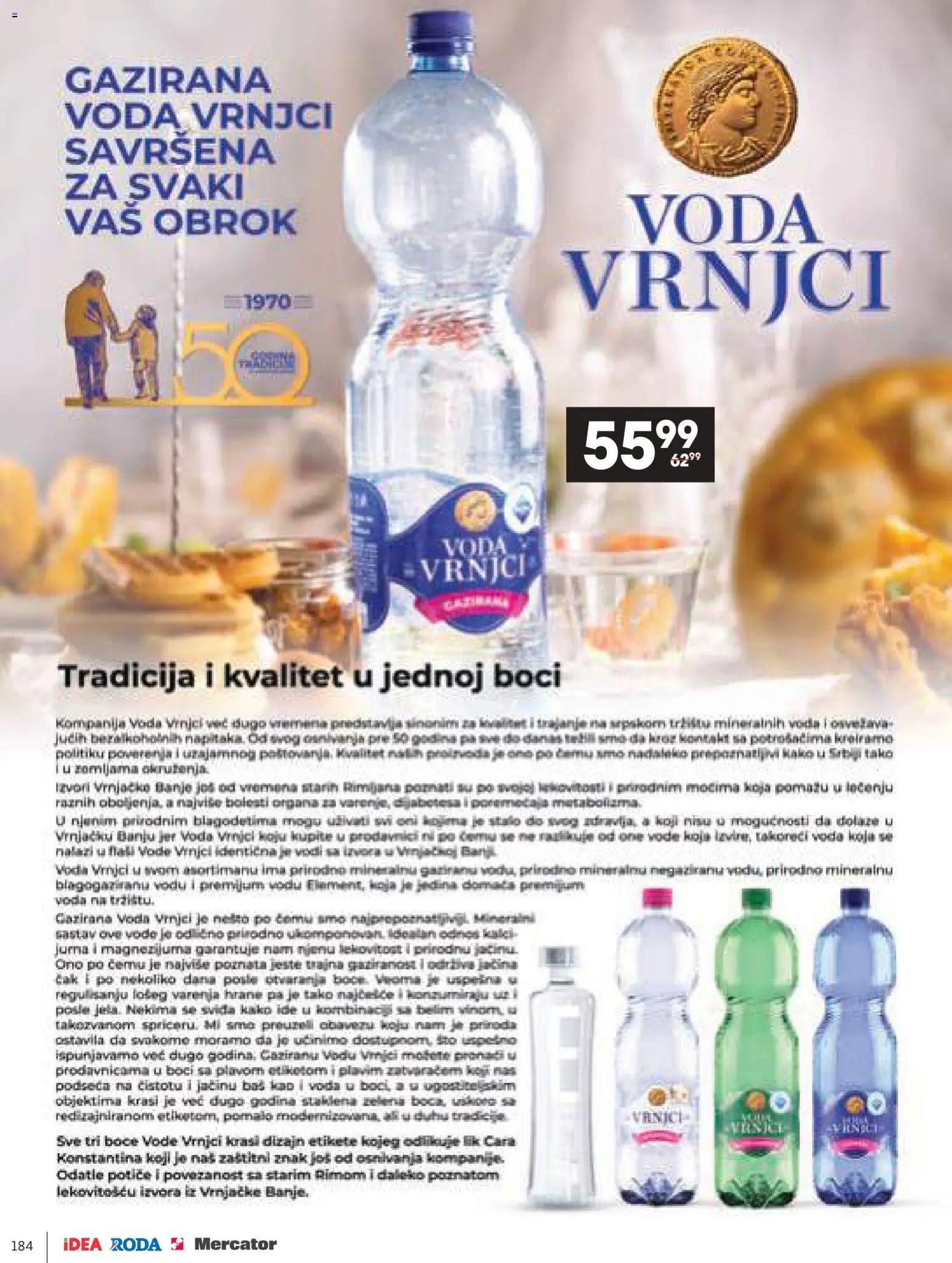 Roda katalog - važi od 11.12.2025 | Strana: 184 | Proizvode: Voda