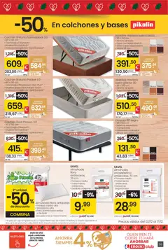 Vista previa Eroski - Ofertón Navidad  válido desde el 27.11.2025 | Página: 59 | Productos: Té, Colchon, Almohada, Caja