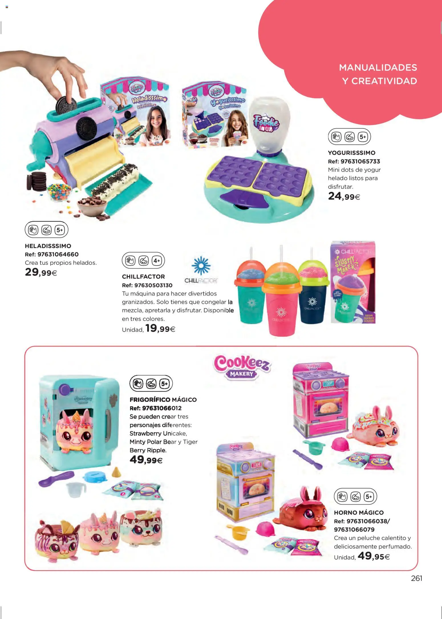 El Corte Inglés ofertas │ válido desde el 27.10.2025 | Página: 261 | Productos: Yogur, Helado, Horno