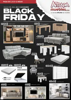 Vista previa Atrapa Muebles - Black Friday válido desde el 14.11.2025