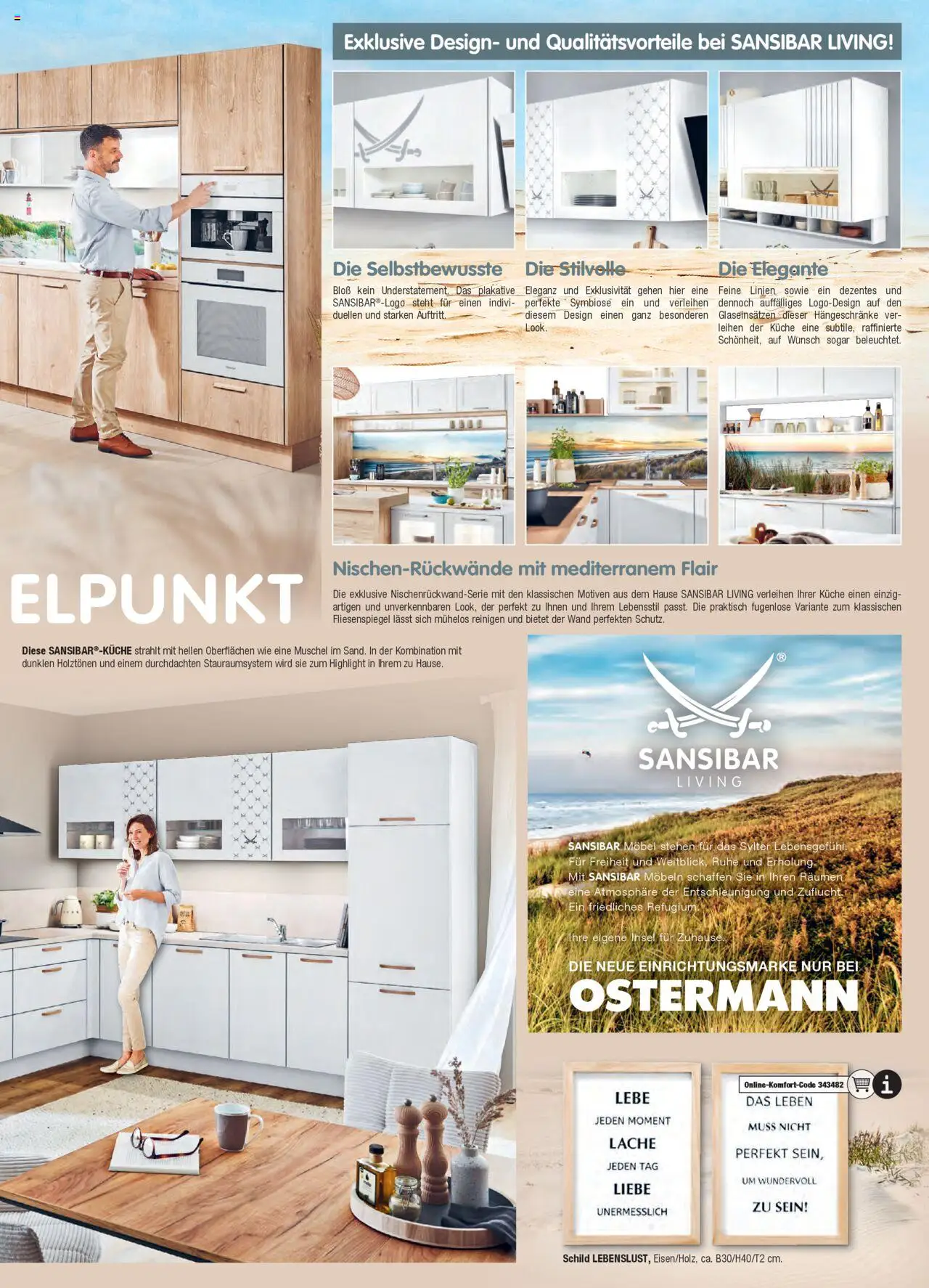 Ostermann Sansibar Living  – gültig ab 01.01.2025 | Seite: 27 | Produkte: Küche