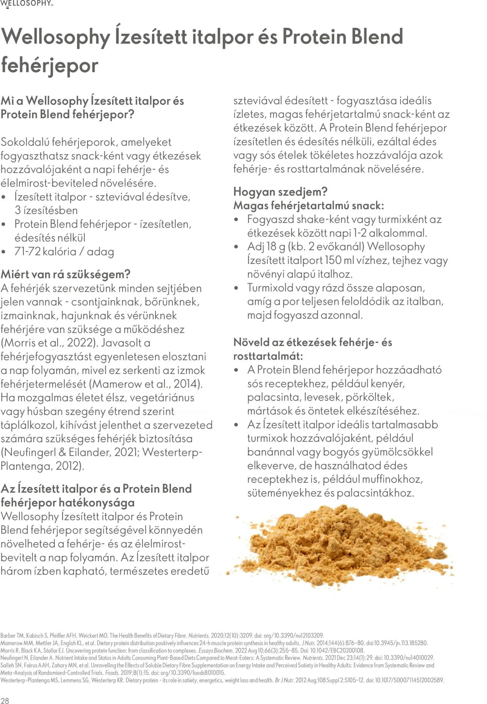 Oriflame akciós ujság - amely érvényes a következő dátumtól: 02.01.2026 | Oldal: 28 | Termékek: Protein, Fehérje, Italpor