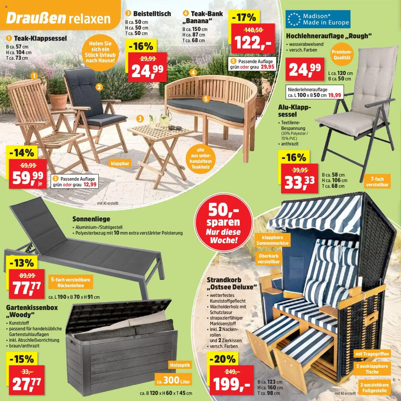 Thomas Philipps Prospekt 	 – gültig ab 27.04.2026 | Seite: 12 | Produkte: Beistelltisch, Sessel