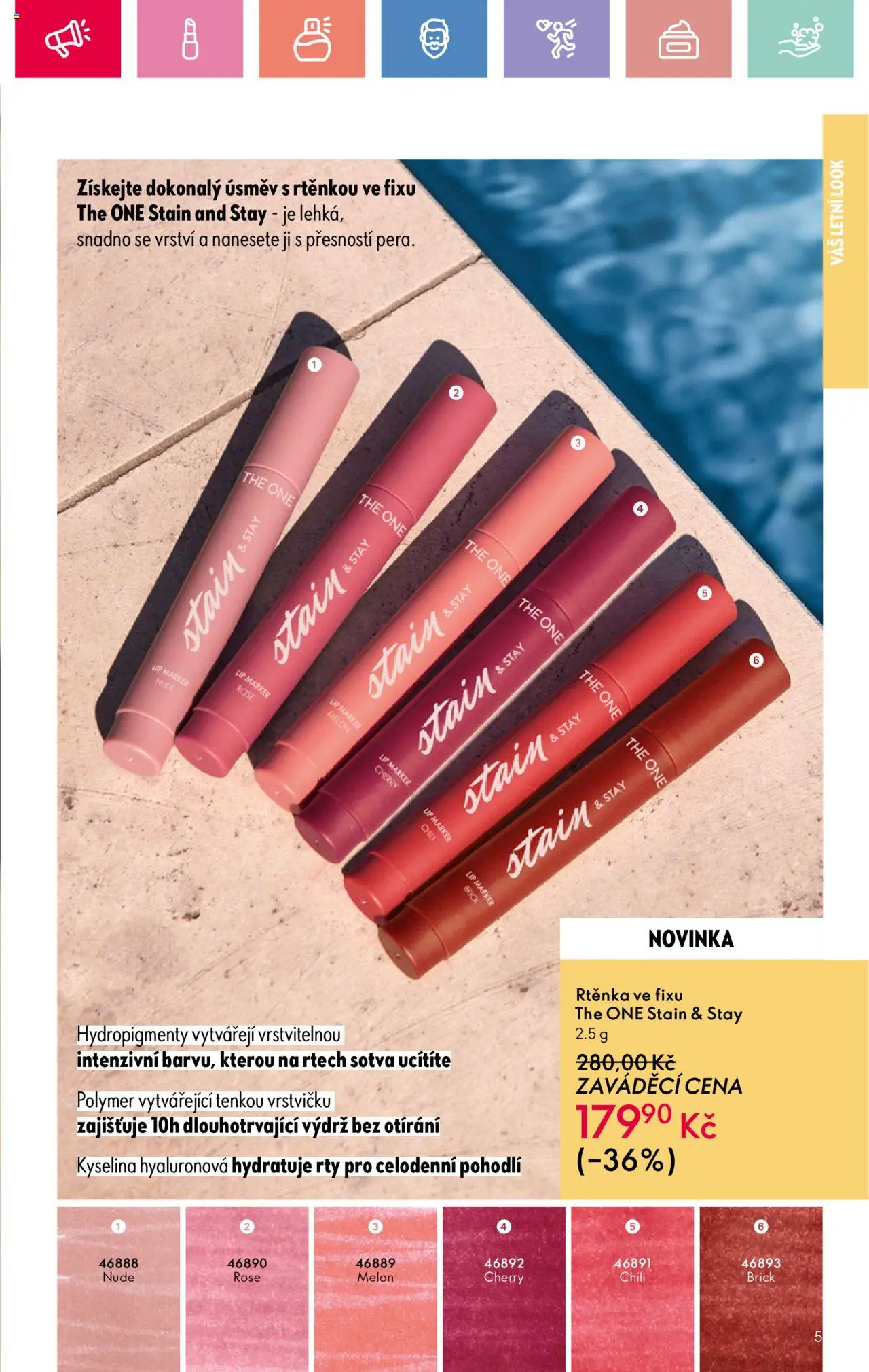 Oriflame katalog č.08/2025 od 25.05.2025 | Strana: 5 | Produkty: Rtěnka