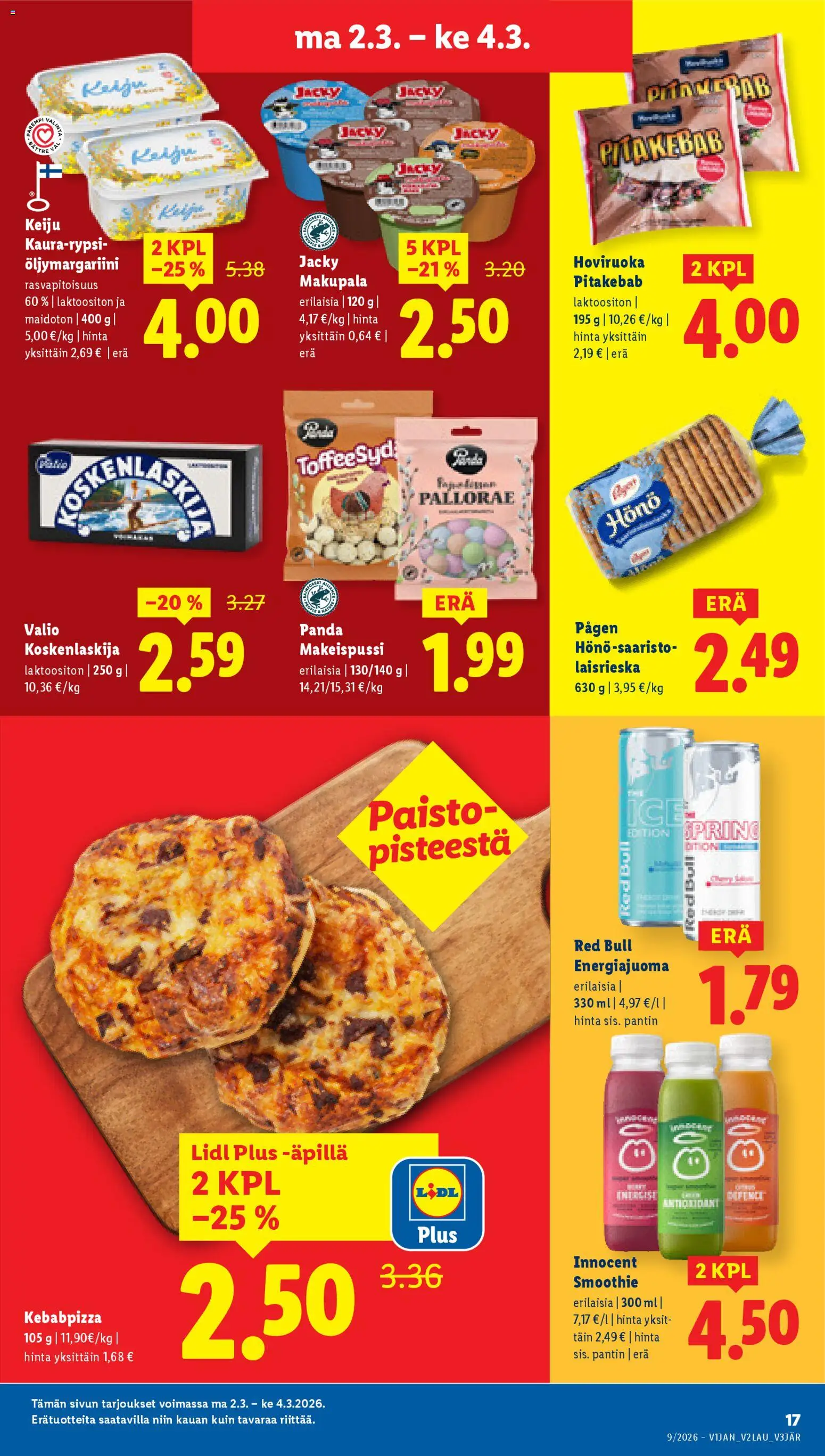Lidl tarjoukset - Helsinki – voimassa 26.02.2026 alkaen | Sivu: 23 | Tuotteet: Energiajuoma