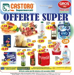 Anteprima del volantino Il Castoro Chiabrera, Ostia, Santa Lucia, Tivoli Terme catalogo valido a partire dal 29.10.2025