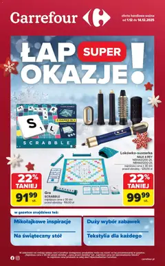 Pogląd oferty "Carrefour Gazetka - Łap super okazje" - ważna od 01.12.2025