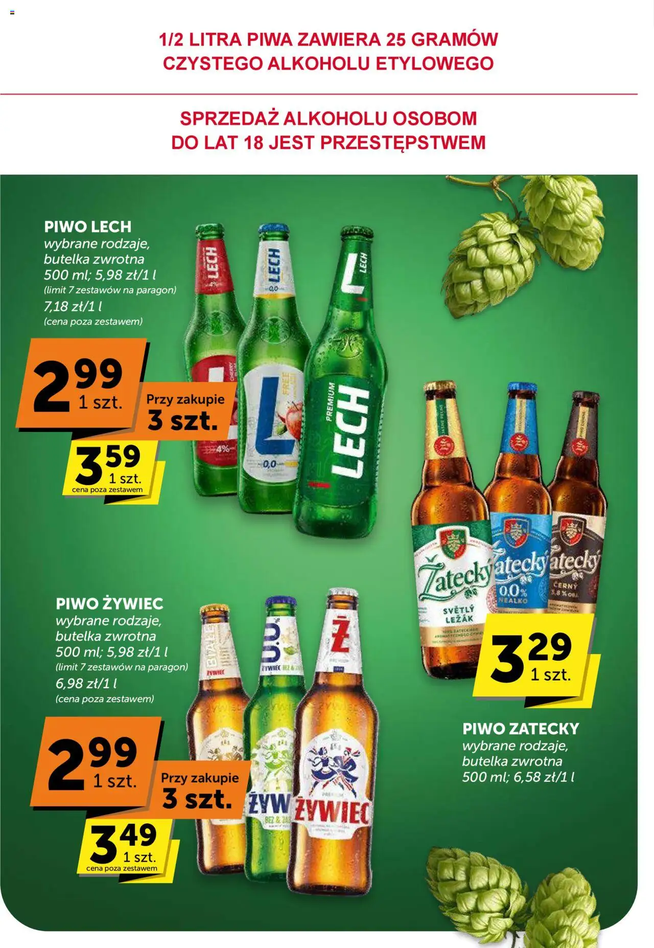 Euro Sklep Gazetka od 02.10.2025 | Strona: 45 | Produkty: Leżak, Piwo