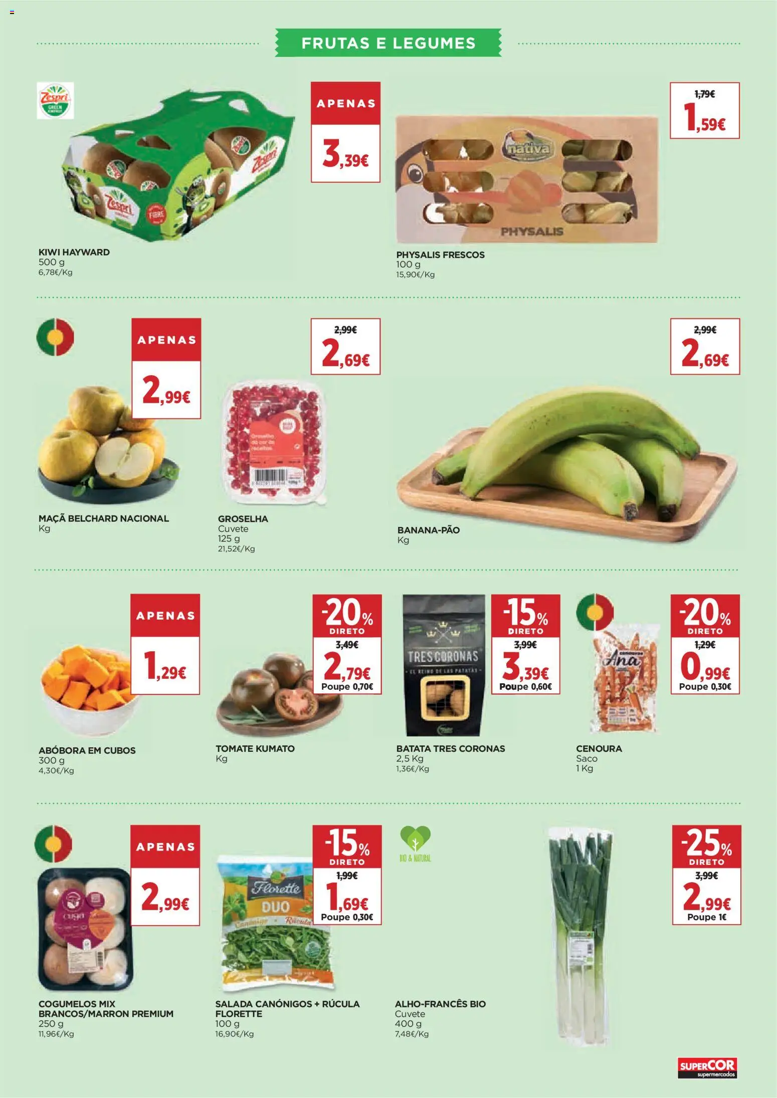 El Corte Ingles folheto │ válido de 30.01.2026 | Página: 3 | Produtos: Rúcula, Maça, Kiwi, Salada