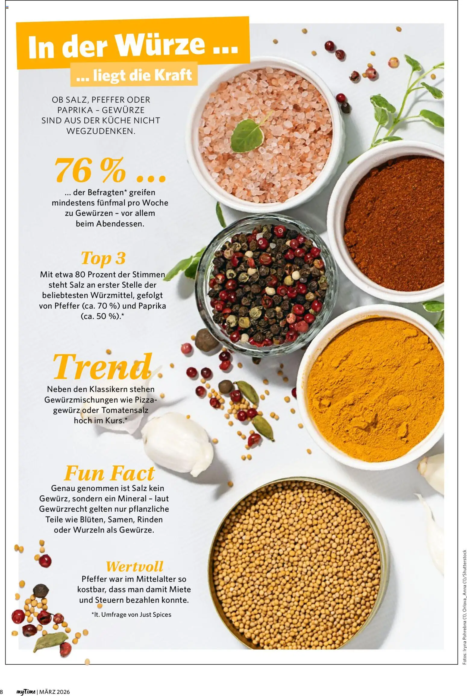 Combi myTime März 2026 – gültig ab 01.03.2026 | Seite: 8 | Produkte: Top, Küche, Paprika, Pizza
