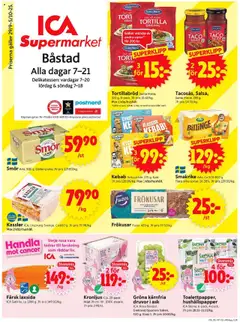 ICA Supermarket - Båstad - Förhandsvisning av reklamblad från butik ICA Supermarket aktuell från 29.09.2025