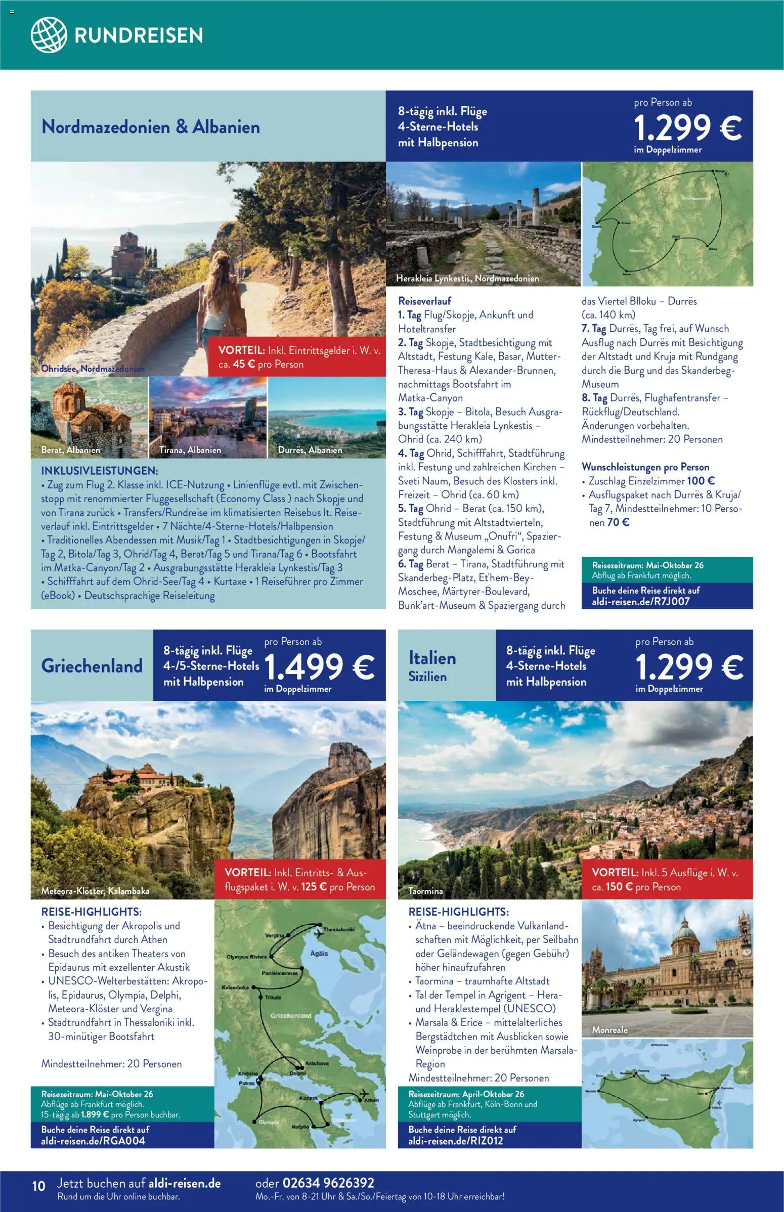 Aldi Reisen Prospekt 	 – gültig ab 01.03.2026 | Seite: 10 | Produkte: Uhr