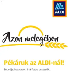 Aldi - Katalógus Pékáruk - amely érvényes a következő dátumtól: 26.08.2024