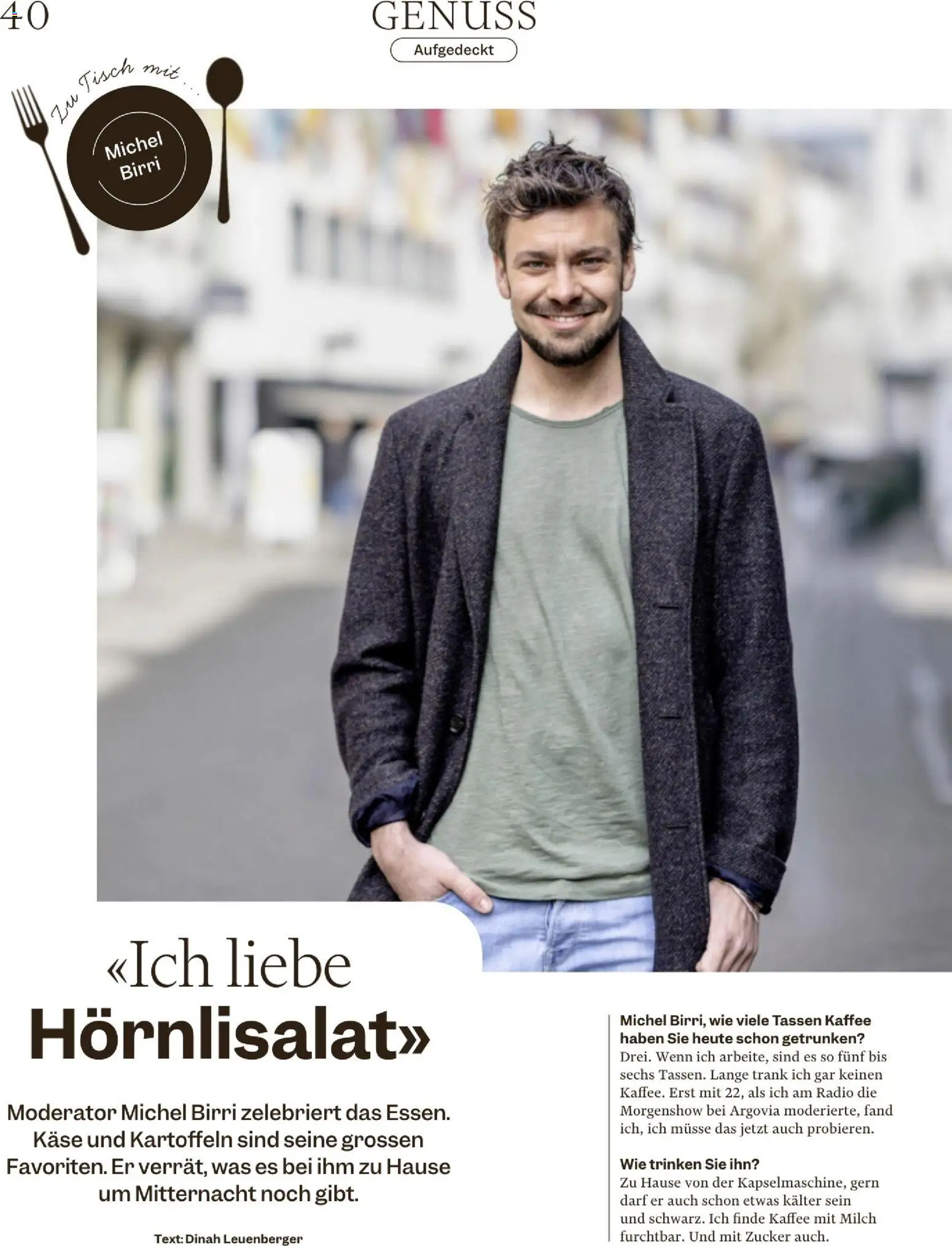 Migros Magazin – gültig ab 17.11.2025 | Seite: 40 | Produkte: Tisch, Pasta, Kartoffeln, Radio