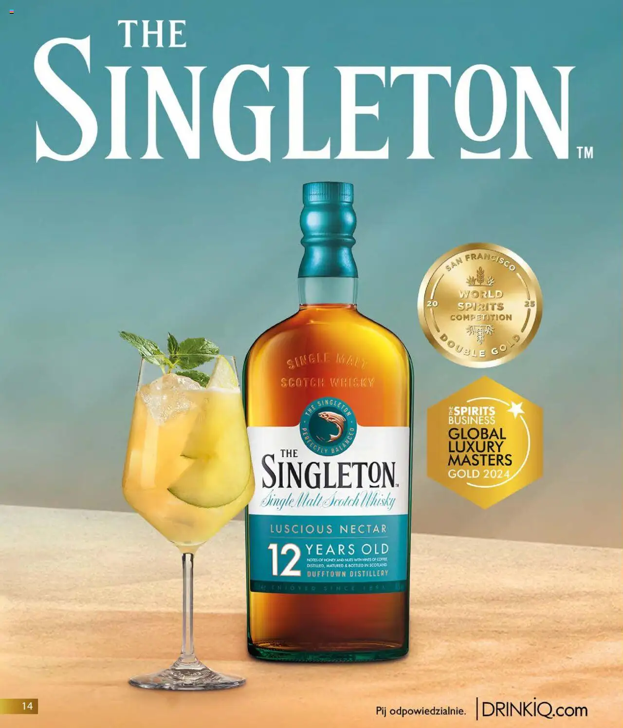 Eurocash Gazetka - Horeca od 01.10.2025 | Strona: 14 | Produkty: Whisky