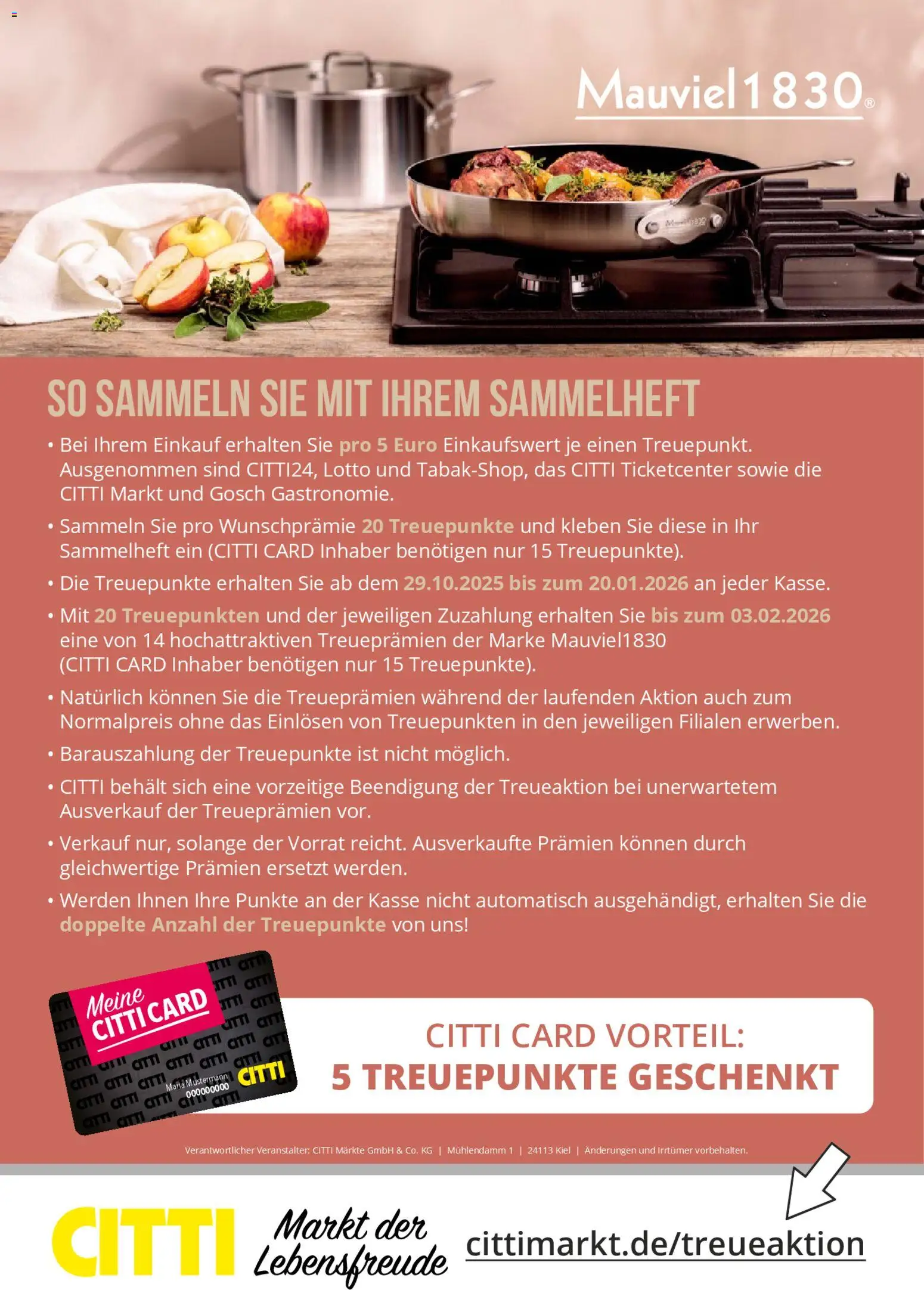 CITTI Markt Prospekt 	 – gültig ab 29.10.2025 | Seite: 34