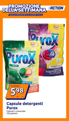 Anteprima del volantino Action volantino valido a partire dal 08.04.2026