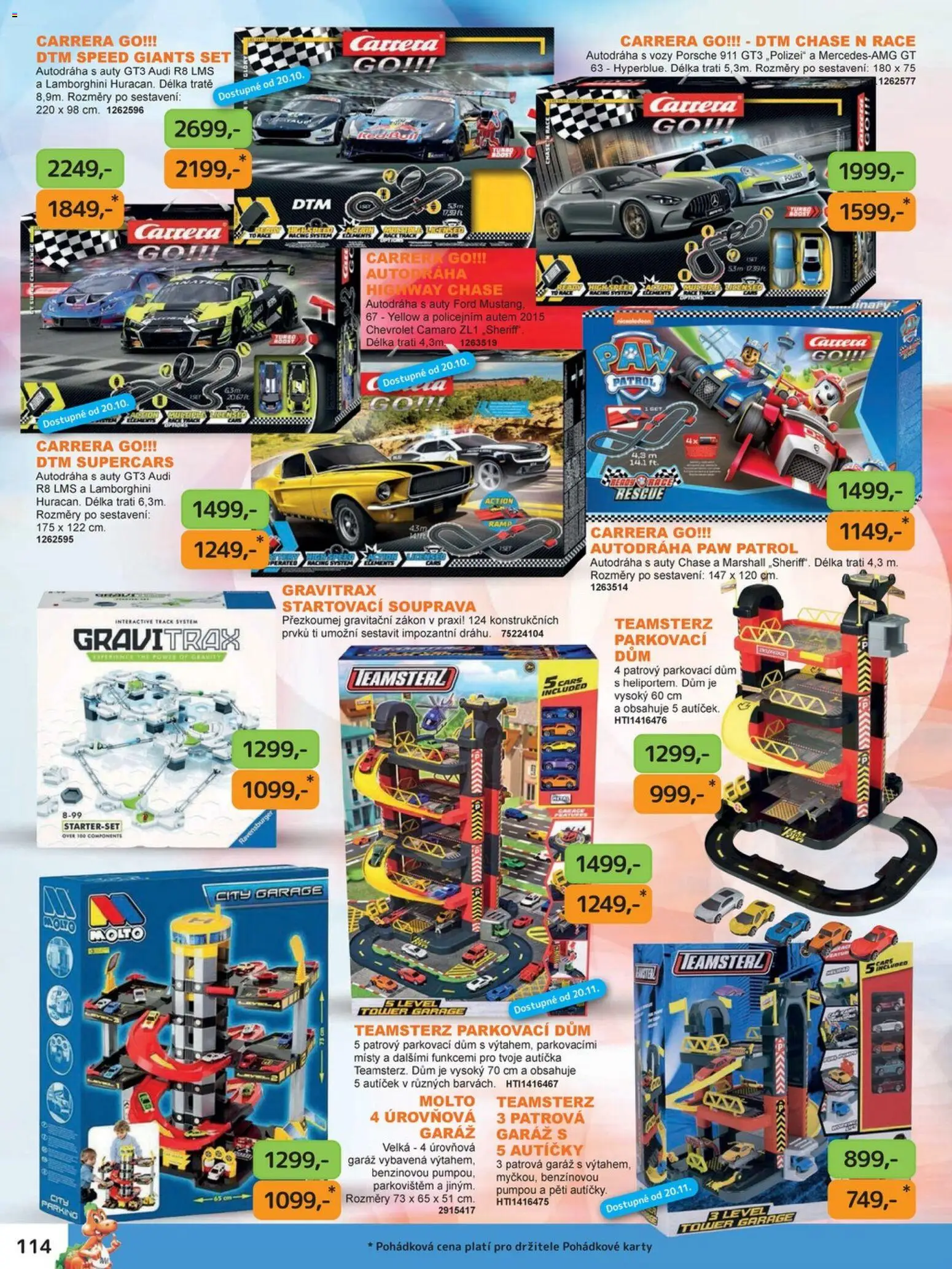 Dráčik leták od 03.10.2025 | Strana: 128 | Produkty: Parkovací dům, Autodráha, Karty