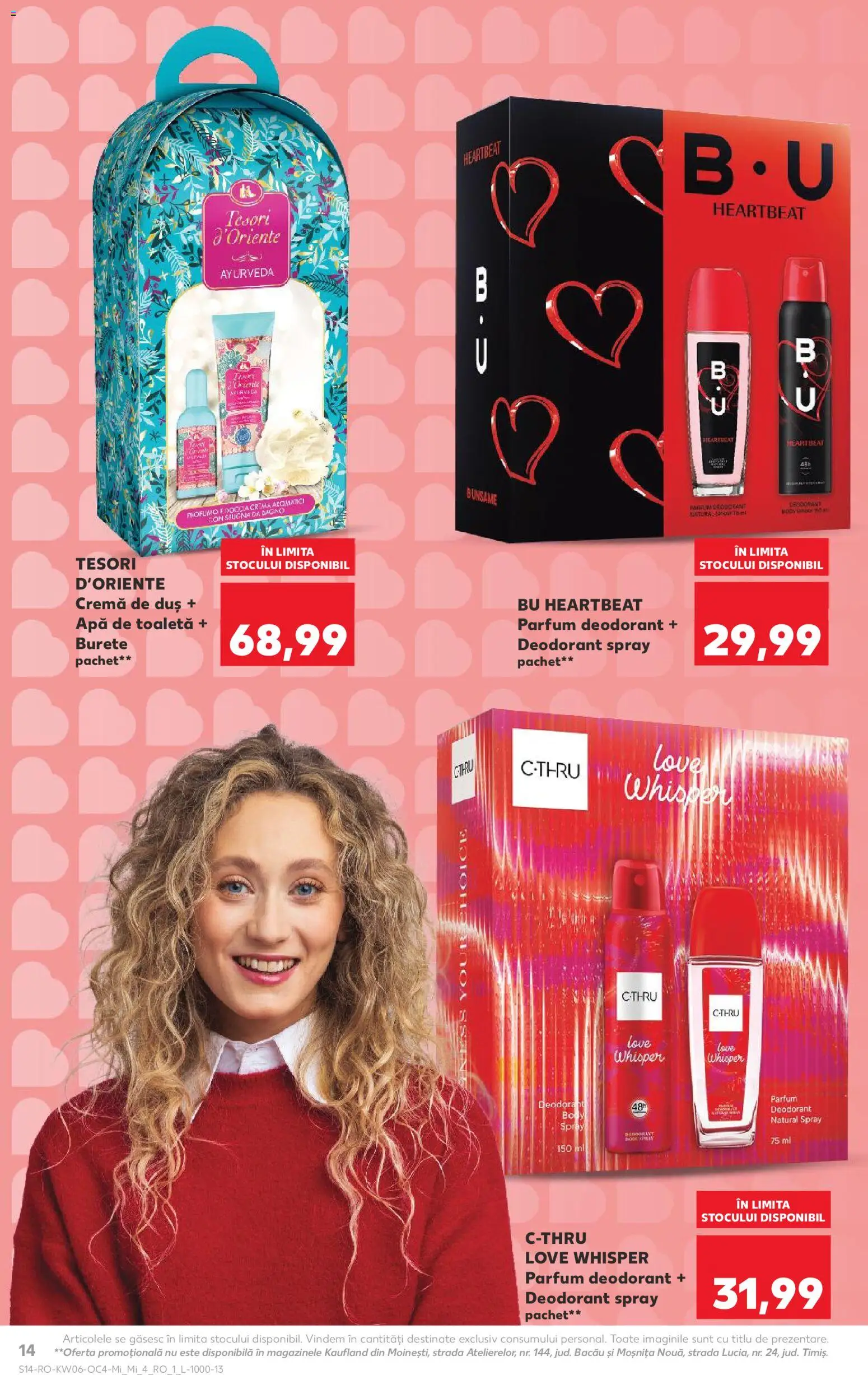 Noul catalog Kaufland – valabil de la 04.02.2026 | Pagină: 14 | Produse: Toaletă, Duș, Parfum, Apă de toaletă