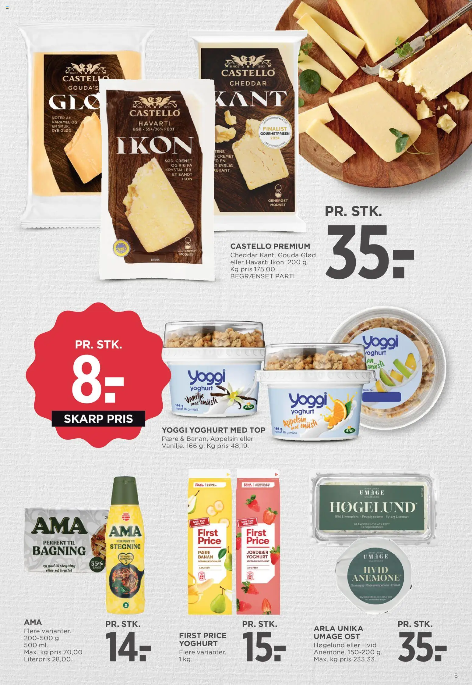 Meny tilbudsavis – gyldig fra 06.03.2026 | Side: 7 | Produkter: Smør, Ost, Yoghurt, Vanilje