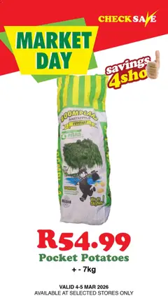 Check Save specials catalogue – valid from 04.03.2026