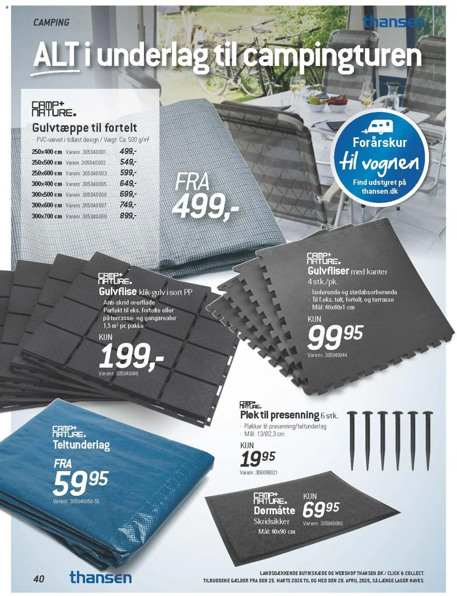 Thansen tilbudsavis – gyldig fra 25.03.2026 | Side: 8 | Produkter: Dørmåtte
