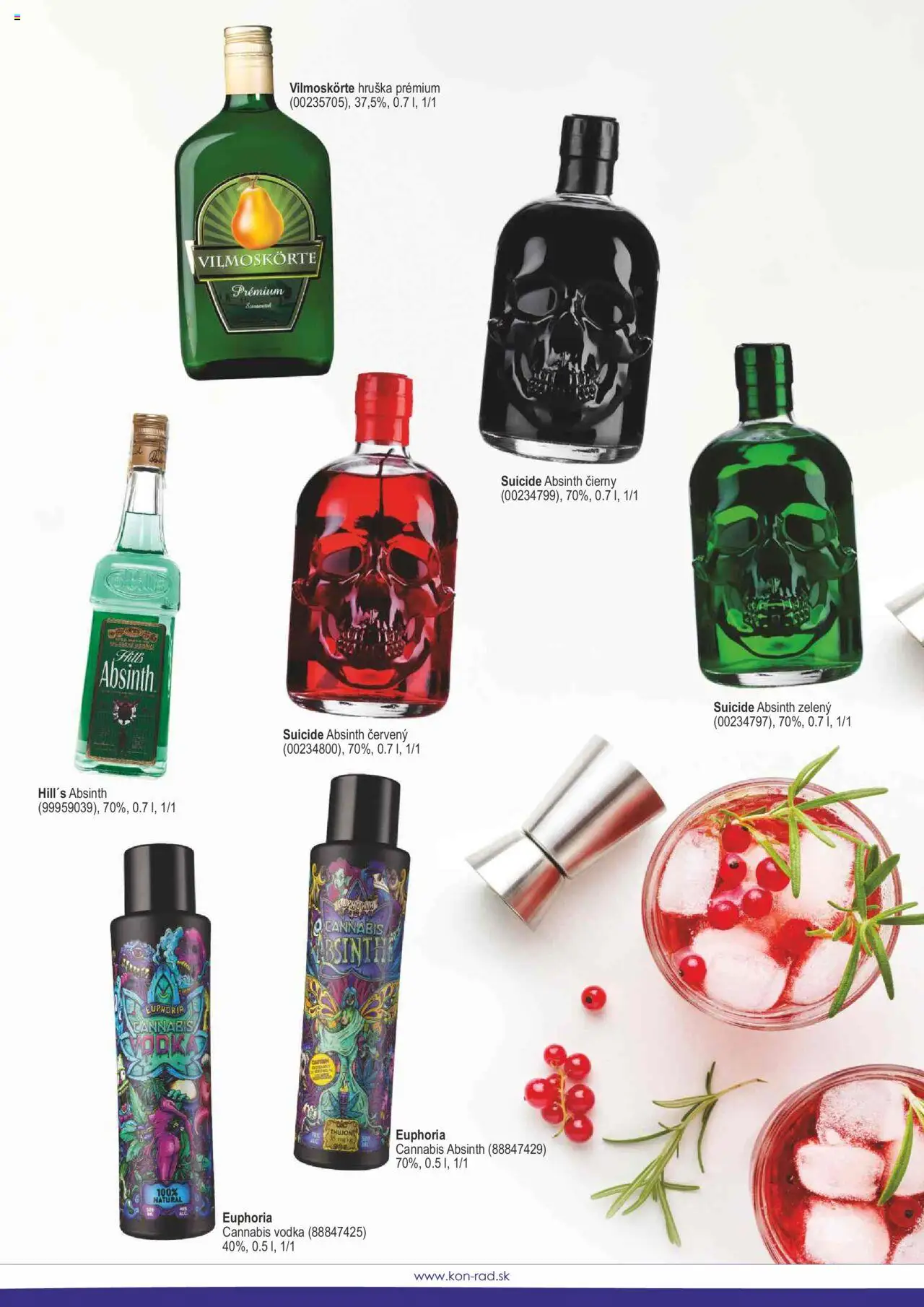 Nové KON - RAD akcie – leták je platný od 01.05.2025 | Strana: 13 | Produkty: Vodka