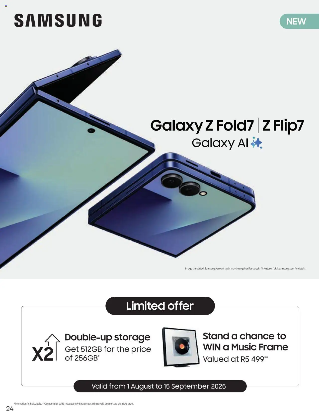 Cell C - Contract Deals │ valid from 01.08.2025 | Page: 24 | Products: Frame
