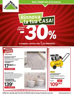 Anteprima del volantino Catalogo Leroy Merlin valido a partire dal 04.02.2026
