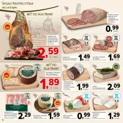 Anteprima del volantino Todis volantino valido a partire dal 07.04.2026 | Pagina: 8 | Prodotti: Prosciutto Cotto, Salame, Latte, Peperoncino
