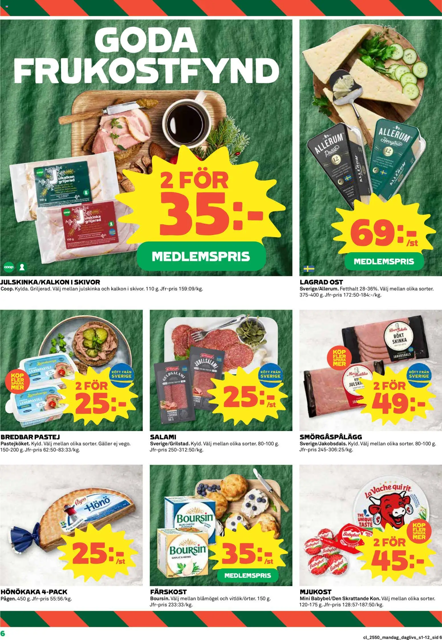 Coop Daglivs reklamblad aktuell från 08.12.2025 | Sida: 6