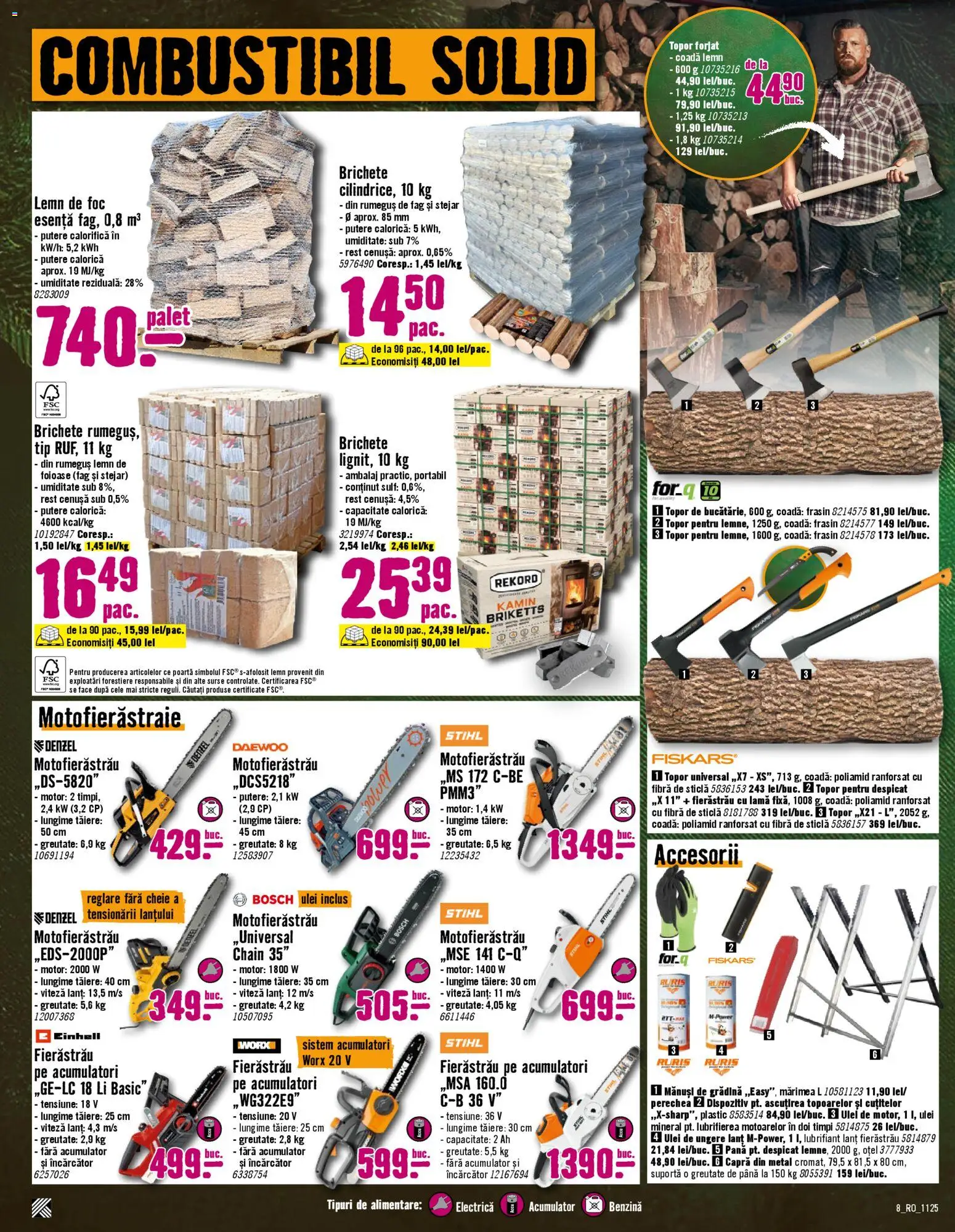 Noul catalog Hornbach – valabil de la 03.11.2025 | Pagină: 8 | Produse: Încărcător, Ulei, Soğanlar
