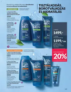 Katalógus AVON 2026 áprilisi - amely érvényes a következő dátumtól: 01.04.2026 | Oldal: 193 | Termékek: Body, Sampon, Tusfürdő