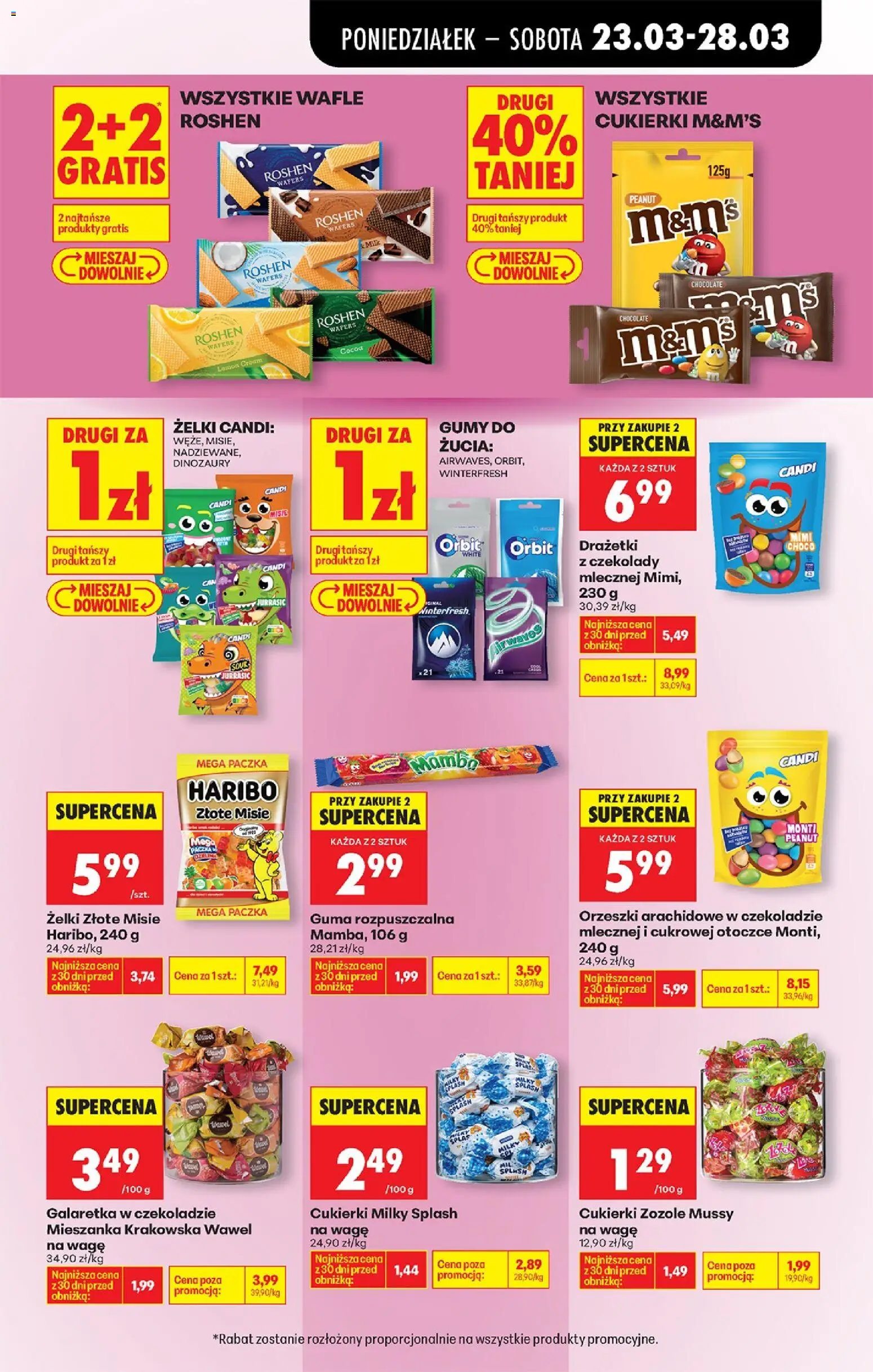 Biedronka Polsko leták od 23.03.2026 | Strana: 67 | Produkty: Haribo, Guma