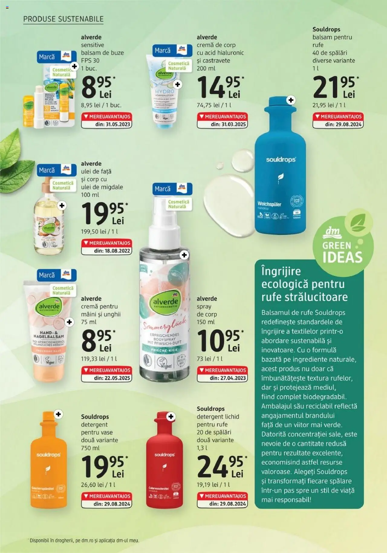 Catalog DM drogeriemarkt – valabil de la 31.07.2025 | Pagină: 22 | Produse: Migdale, Cremă, Cremă de corp, Yorgan