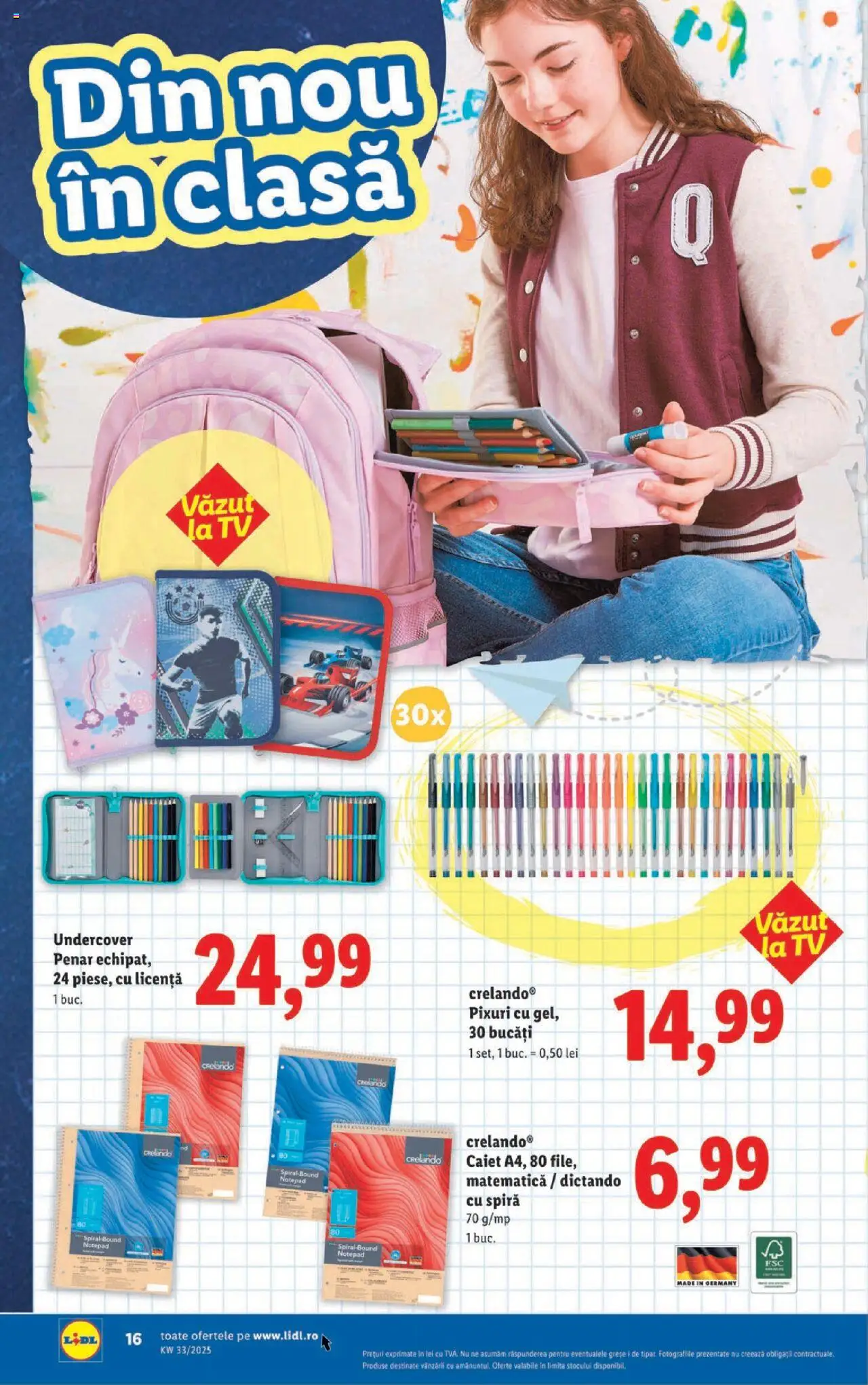 Catalog Lidl – valabil de la 11.08.2025 | Pagină: 16 | Produse: Notebook