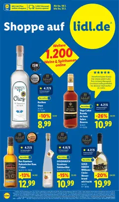 Lidl Prospekt Hilders ab 26.01.2026 gültig | Seite: 22 | Produkte: Ouzo, Rum, Bad