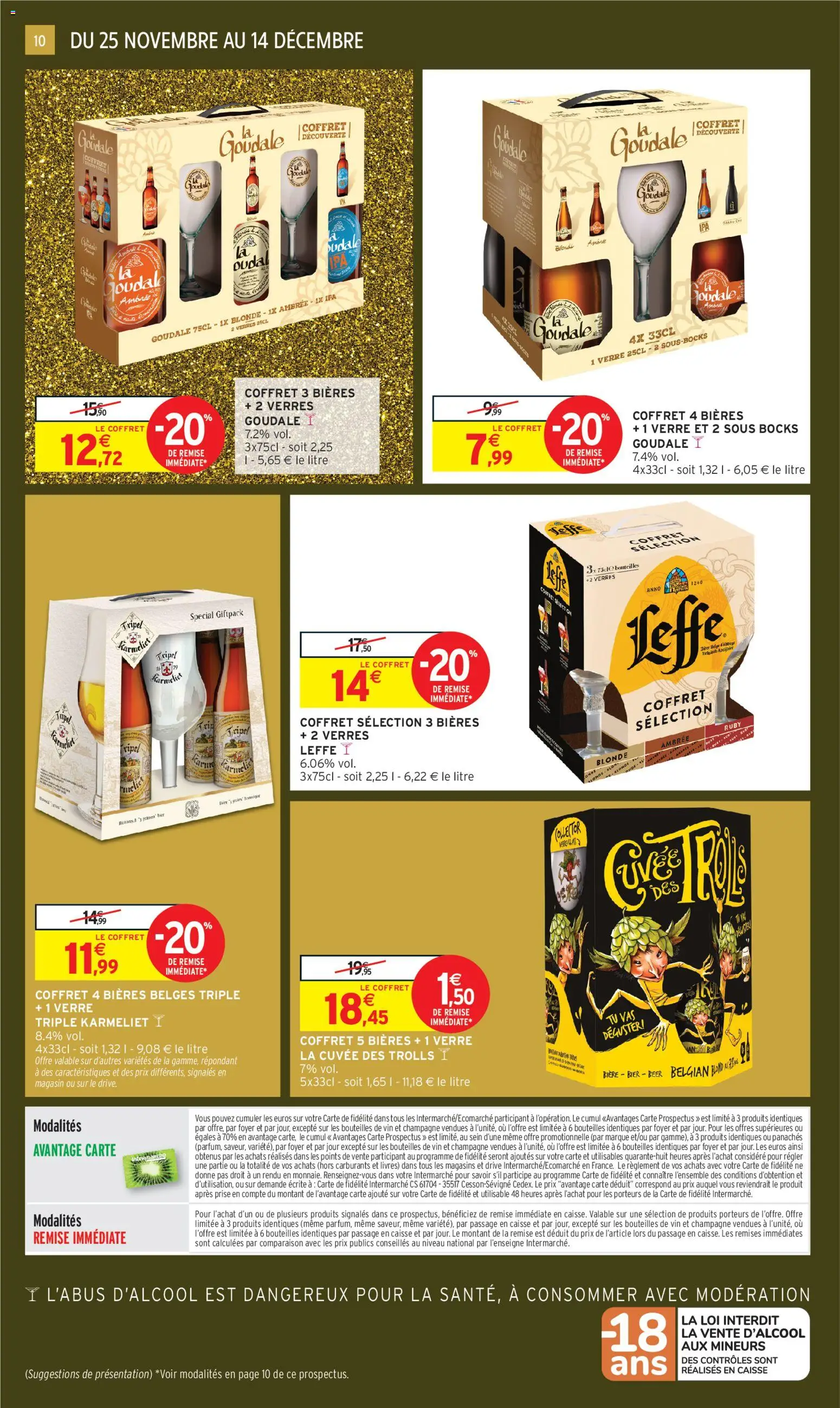 {H1} | Page: 10 | Produits: Goudale, Prise, Vin, Bière