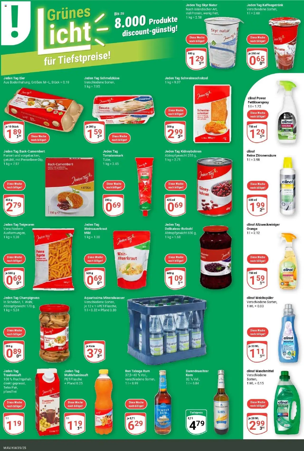Globus prospekt Mannheim	 – gültig ab 21.09.2025 | Seite: 6 | Produkte: Eier, Tomaten, Champignons, Wein