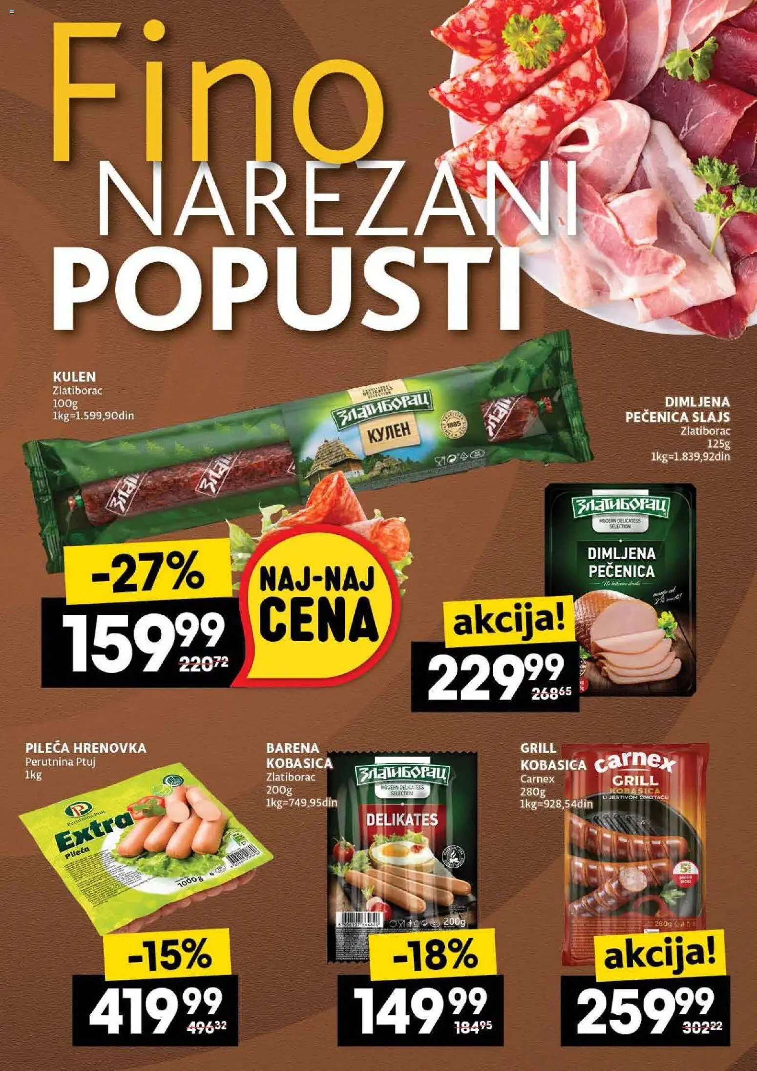 Roda katalog - važi od 27.11.2025 | Strana: 7 | Proizvode: Kulen, Perutnina Ptuj, Kobasica, Pečenica