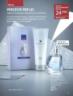 Anteprima del volantino Avon - Campagna 11/2025 valido a partire dal 01.11.2025 | Pagina: 23 | Prodotti: Doccia, Fragranza