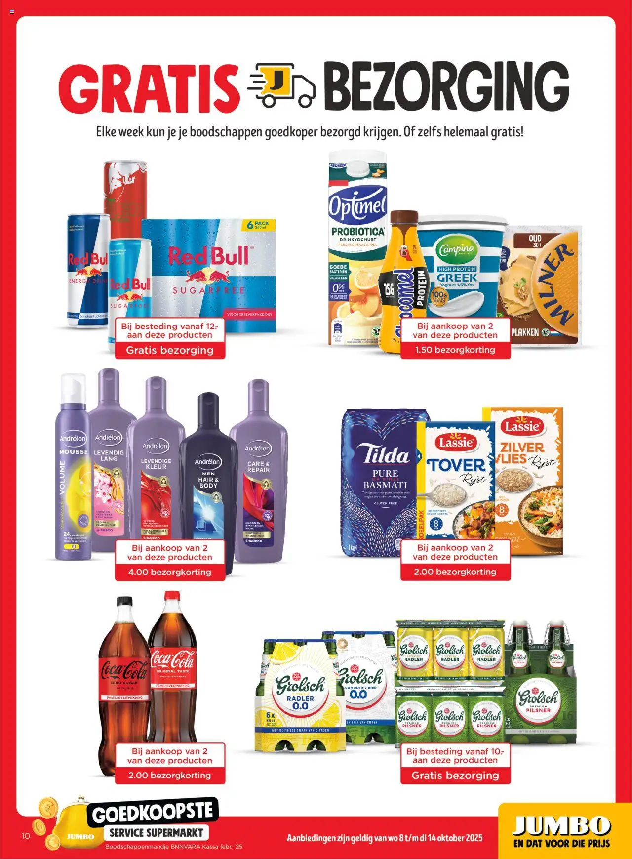 {H1} | Pagina: 10 | Producten: Citroen, Olie, Bier, Red Bull