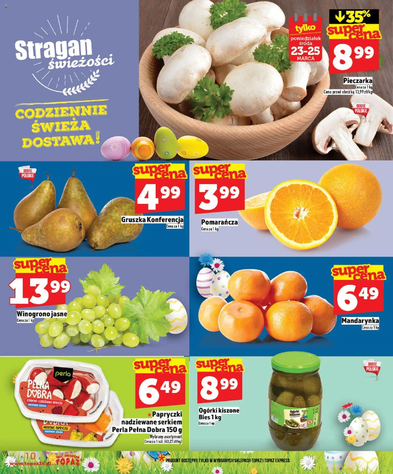 Topaz gazetka - Ceny małe na stałe od 19.03.2026 | Strona: 10